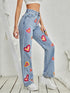 Street Jeans Women Straight Leg Trousers Brand - ROUTINE FASHION